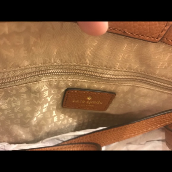 Kate spade Evangelie Larchmont cognac crossbody - Picture 7 of 8